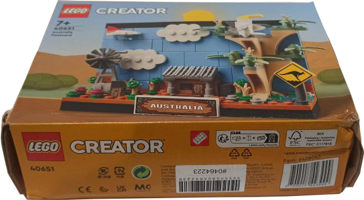 Конструктор LEGO Creator Australia Postcard 191 деталь (40651) (955555904642236) - Уцінка - зображення 2