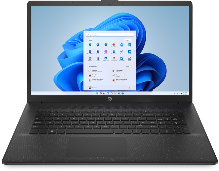 Laptop HP 17-cn3159nw (9Z2G2EA) Jet Black - obraz 1