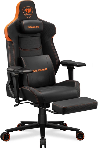 Крісло геймерське Cougar ARMOR EVO M Black-Orange (CGR-EVM) - зображення 4