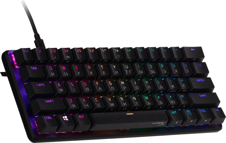 Клавиатура проводная HyperX Alloy Origins 60 HX Red USB (4P5N4AA