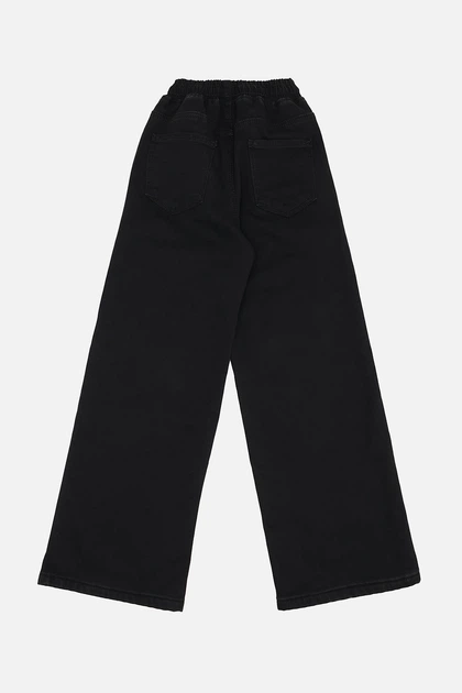 Джинсы wide leg для девочки 170 цвет черный Altun ЦБ-00259522 - изображение 3