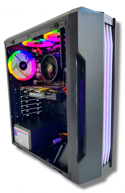 Компьютер PowerCube G01-17 (AMD Ryzen 2600 16Gb GeForce GTX