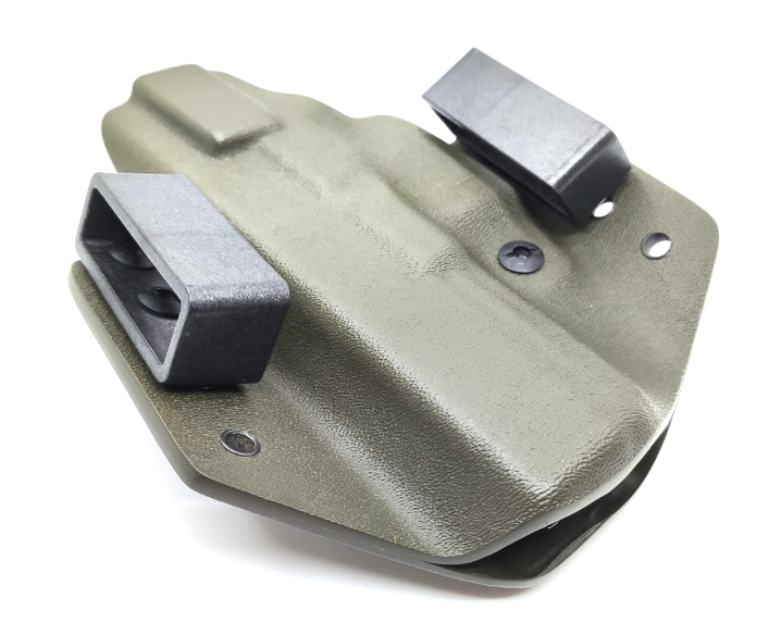 Кобура поясна на ремінь Glock 17 22 31 хаки - зображення 5