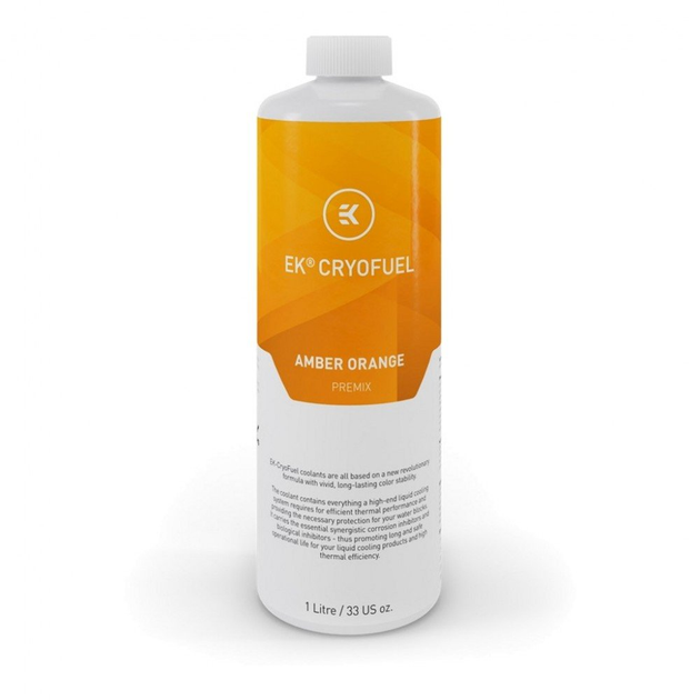 Охлаждающая жидкость Ekwb EK-CryoFuel Amber (Premix 1000mL) (3831109810408)[1643] - изображение 1