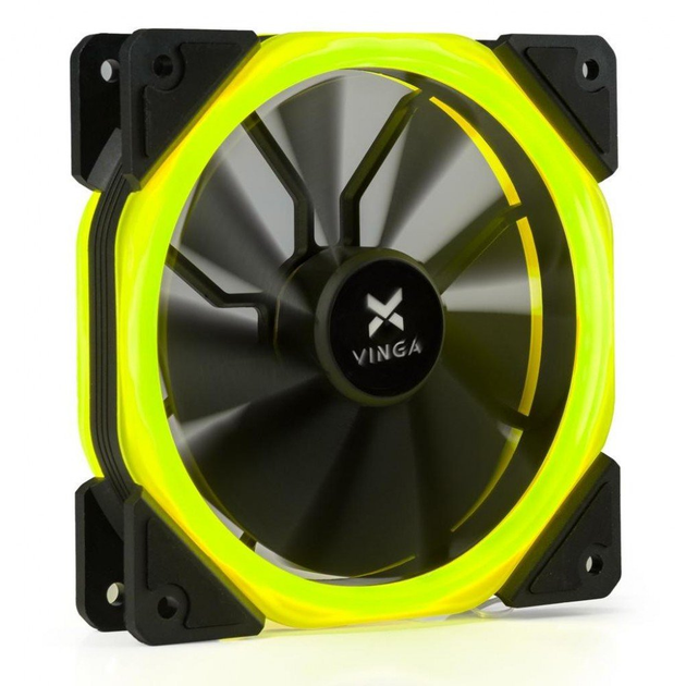 Кулер для корпуса Vinga LED fan-02 [74423] - изображение 1