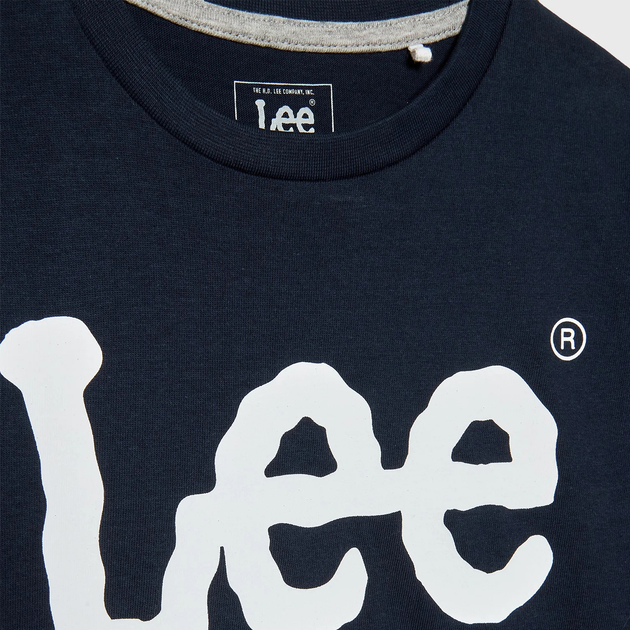 Koszulka z długim rękawem młodzieżowa chłopięca Lee LEE0004T-203 164-170 cm Granatowa (5059118803213) - obraz 5
