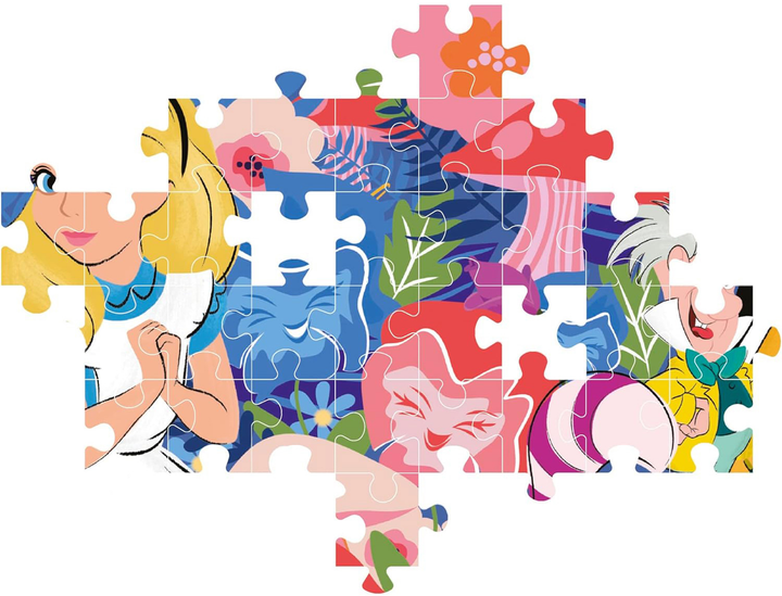 Puzzle Clementoni Alice 104 elementy 25748 (8005125257485) - obraz 2