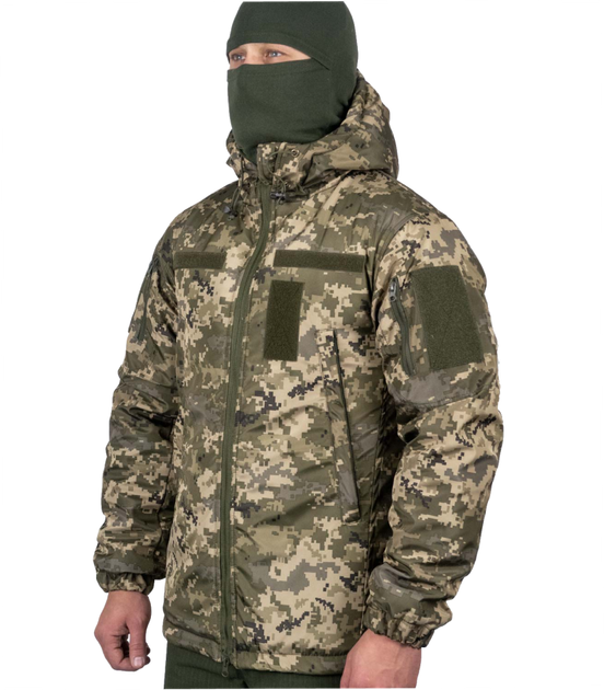 Зимова куртка WinTac Stalker Winter Armor ММ14 Velcro S піксель - изображение 2