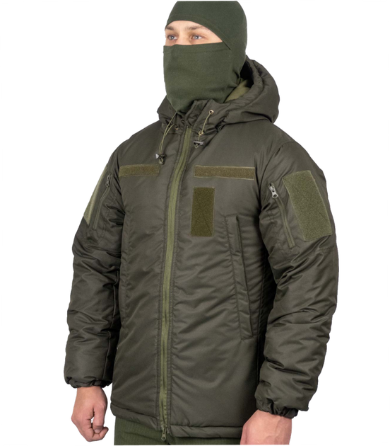 Зимова куртка WinTac Stalker Winter Armor Olive Velcro S Олива - изображение 2