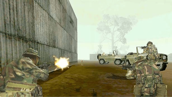 Игра Sony PlayStation 2 Tom Clancy's Ghost Recon: Jungle Storm Europe Английская Версия Б/У - изображение 4