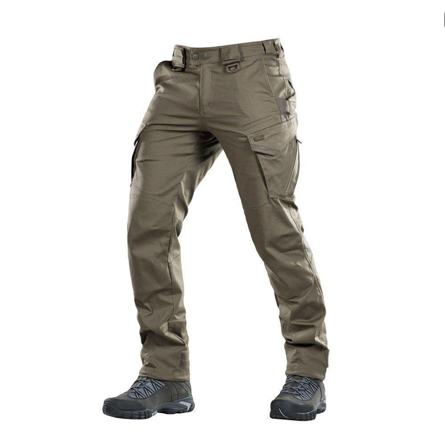 Штани M-TAC Aggressor Gen.II Flex Dark Olive 26/32 темно зелений - зображення 1