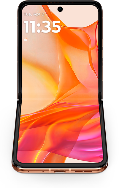 Мобільний телефон Motorola Razr 50 Ultra 12/512GB Peach Fuzz (PB1T0056PL) - зображення 11