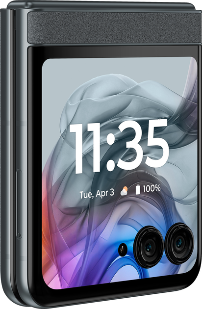 Мобільний телефон Motorola Razr 50 8/256GB Koala Grey (PB200012PL) - зображення 9