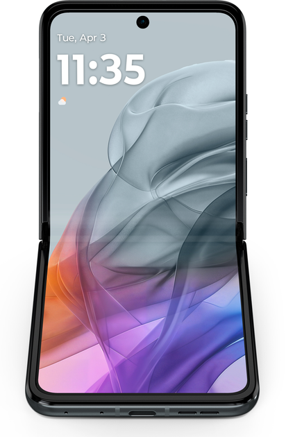Мобільний телефон Motorola Razr 50 8/256GB Koala Grey (PB200012PL) - зображення 11
