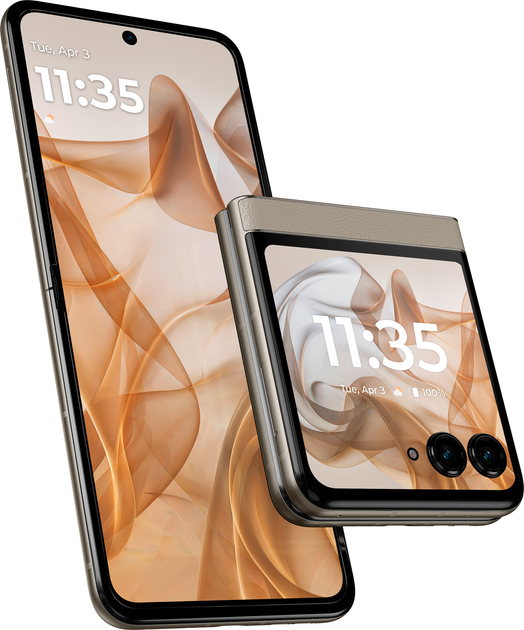 Smartfon Motorola Razr 50 8/256GB Beach Sand (PB200013PL) - obraz 4