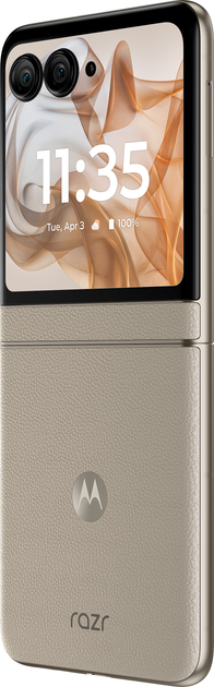 Smartfon Motorola Razr 50 8/256GB Beach Sand (PB200013PL) - obraz 7