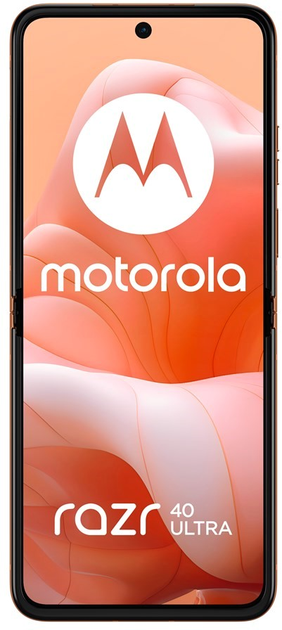 Smartfon Motorola Razr 40 Ultra 8/256GB Peach Fuzz (TKOMOTSZA0359) - obraz 1