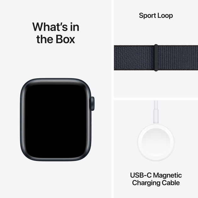Apple Watch SE (GPSモデル) - 44mmミッドナイトアルミニウムケースとミッドナイトスポーツバンド - S/Mを購入 - Apple （日本）
