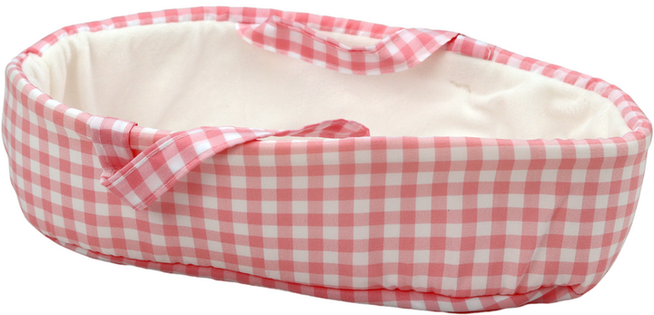Lalka bobas LEAN Toys w nosidełku Króliczek Różowy 30 cm (5905991009337) - obraz 4