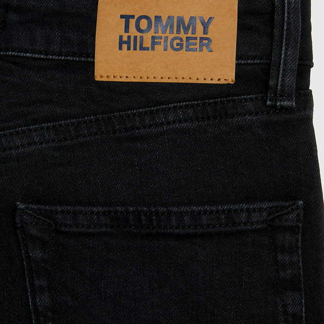 Jeansy regular fit młodzieżowe chłopięce Tommy Hilfiger KB0KB08274-1B0 172 cm Czarne (8720644021569) - obraz 6