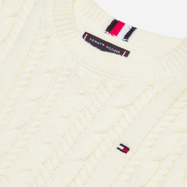 Підлітковий светр для хлопчика Tommy Hilfiger KB0KB08512-YBH 162 см Білий (8720644788424) - зображення 6