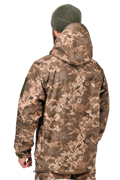 Тактична куртка WinTac Soft Shell Viking MM14 3XL піскель - зображення 2