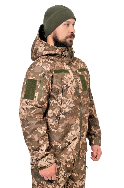 Тактична куртка WinTac Soft Shell Viking MM14 L піскель - изображение 1