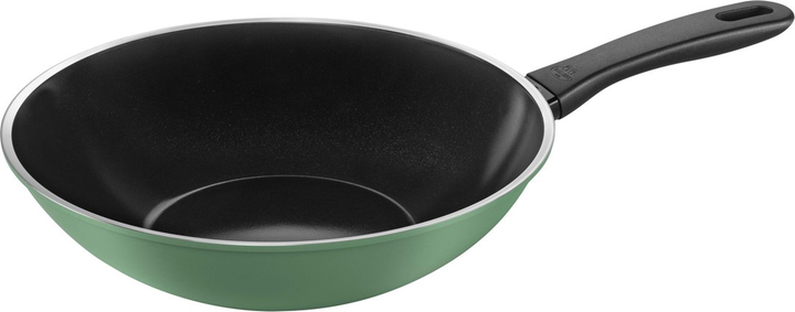 Patelnia Wok Ballarini Caprera Zielona 28 cm (8003150521809) - obraz 1