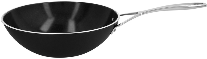 Patelnia Wok Demeyere Alu Pro 5 Czarna 30 cm (5412191129302) - obraz 1