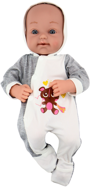 Пупс LEAN Toys з пустушкою та аксесуарами 35 см (5905991015345) - зображення 3