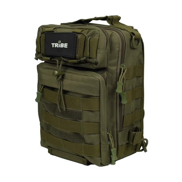 Сумка через плече Tribe Sling Pack 6,5 L T-IE-0003, olive - зображення 1