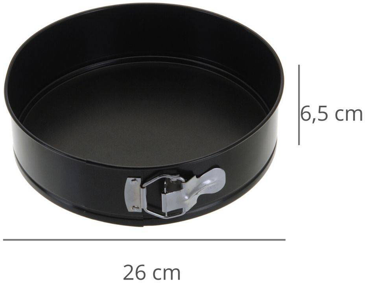 Forma do pieczenia ciasta La Cucina z przykrywką Okrągła 26 cm (8711295881039) - obraz 4