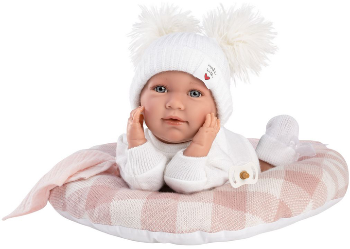 Lalka bobas Llorens Mimi z przewijakiem 42 cm (8426265174348) - obraz 3