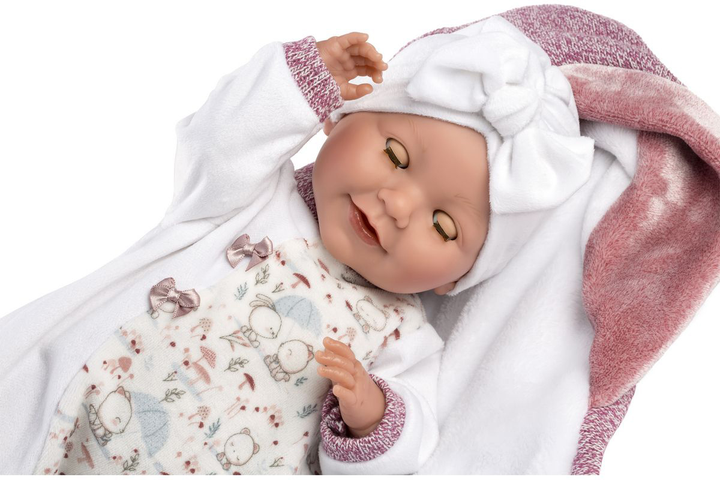 Lalka bobas Llorens Heidi 42 cm (8426265174409) - obraz 4