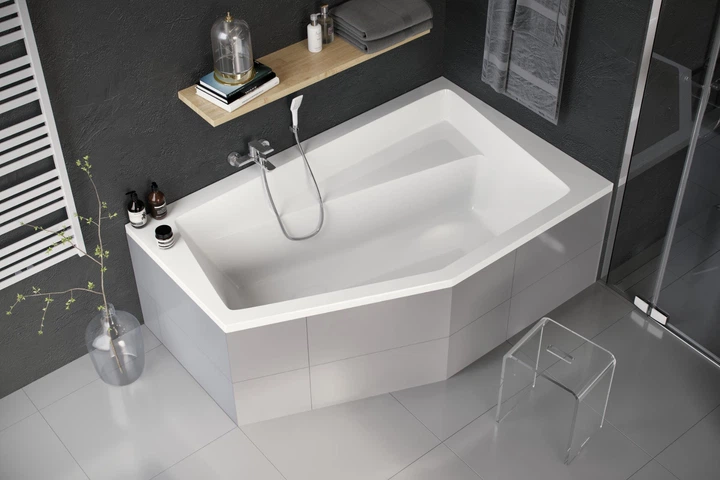 Ванна акрилова кутова права Excellent Vesper 160x100 см - изображение 2