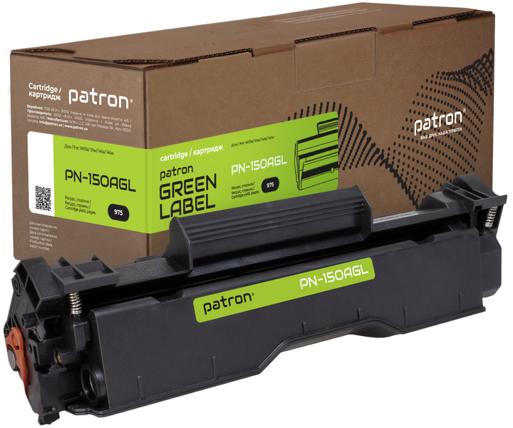 Картридж Patron Green Label для HP 150A (W1500A) Black (PN-150AGL ...