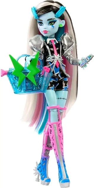 Лялька Монстер Monster High Doll Хай Френкі Штейн Рок-зірка HNF84 - зображення 5