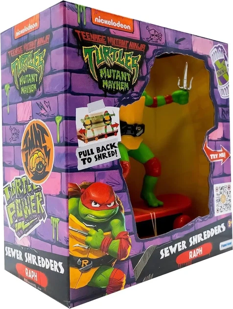 Игровая фигурка Funrise Черепашки Ниндзя Мастера боевых искусств Рафаэль 71056 - Фото 6 Игровая фигурка Funrise Черепашки Ниндзя Мастера боевых искусств Рафаэль 71056 - изображение 6
