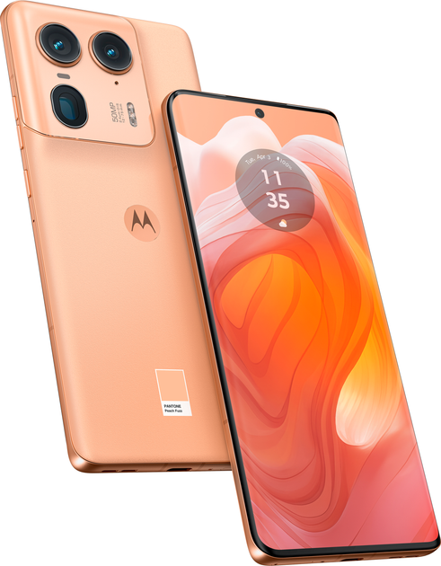 Мобільний телефон Motorola Edge 50 Ultra 5G 16/1TB Peach Fuzz (PB0Y0055PL) - зображення 8