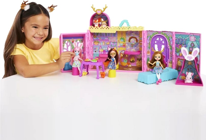 Ігровий набір Mattel Enchantimals Дім друзів (0194735233175) - зображення 4