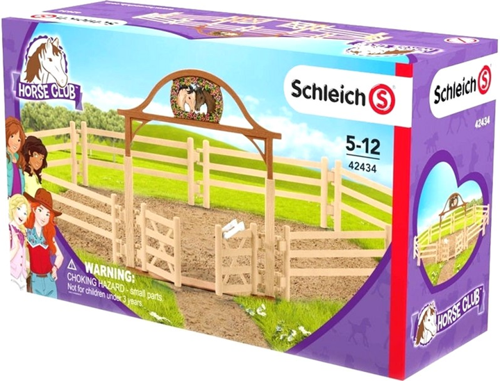 Ігровий набір Schleich Horse Club Загін з воротами та аксесуарами (4055744021848) - зображення 1