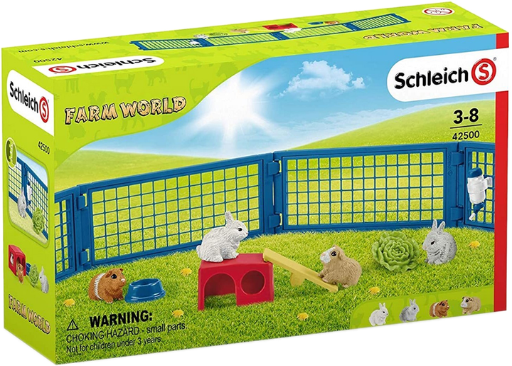 Zestaw do zabawy Schleich Farm World Zagroda dla królików i świnek morskich (4059433040820) - obraz 1