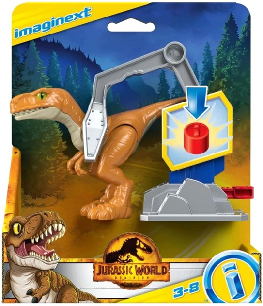 Figurka Mattel Imaginext Jurassic World Szybki Dino (0887961933666) - obraz 1