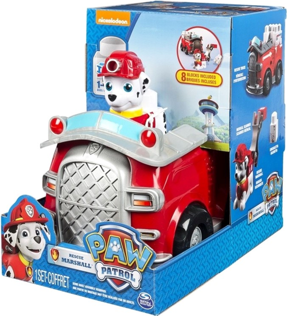 Рятувальна машина Spin Master Paw Patrol Marshall з фігуркою (0778988629062) - зображення 1