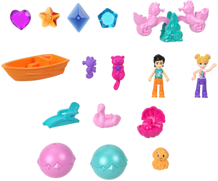 Набір Polly Pocket Скринька зі скарбами (194735108770) - зображення 4