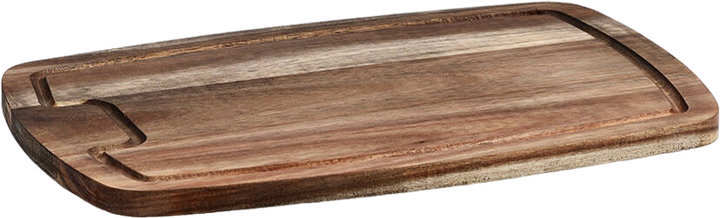 Deska do krojenia Zeller z drewna akacji 40 x 26 cm (4003368255569) - obraz 3