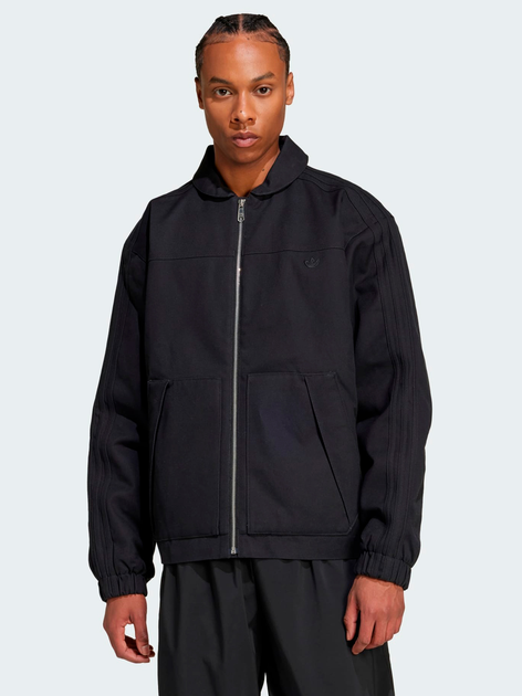 Adidas black parka best sale