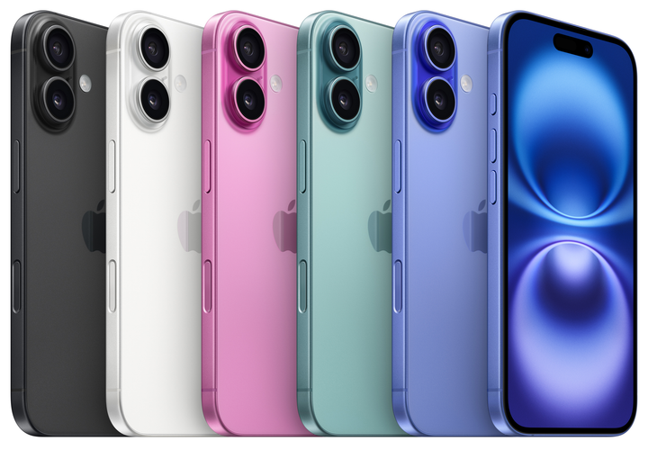Smartfon Apple iPhone 16 128GB Teal (MYED3) - obraz 6