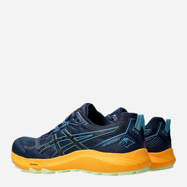 Чоловічі кросівки для бігу ASICS Gel-Sonoma 7 1011B595-404 44.5 (10.5US) 28.2 см Сині (4550457708135) - зображення 4