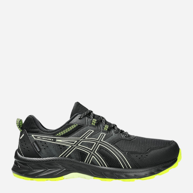 Buty do biegania męskie z amortyzacją ASICS Gel-Venture 1011B705-003 40.5 (7.5US) 25.5 cm Czarny/Jasnozielony (4550457727730) - obraz 1